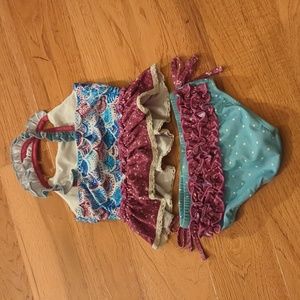 3T Cheeky Plum Swimsuit